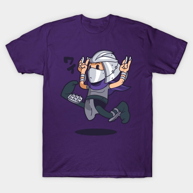 Shredder Jump T-Shirt by mankeeboi